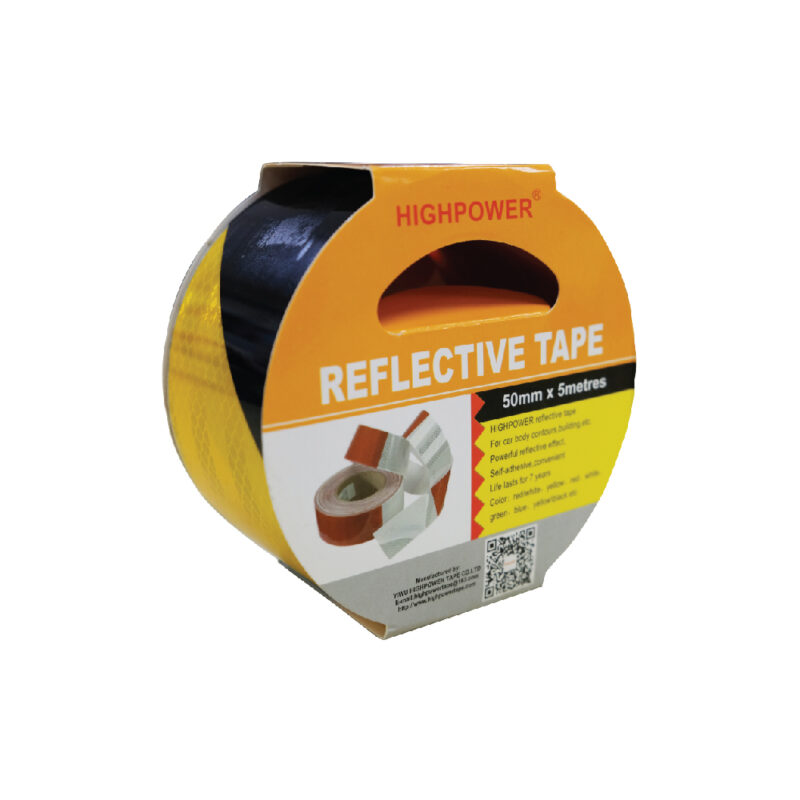 HERCULES REFLECTIVE STICKER TAPE 50MM X 5M The Leeden Store