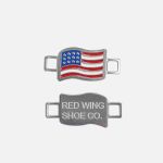 RED WING 98336 AMERICAN FLAG LACE KEEPER (ONE PAIR)