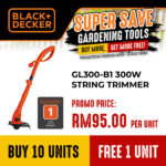 BLACK & DECKER GL300-XD STRING TRIMMER 300W