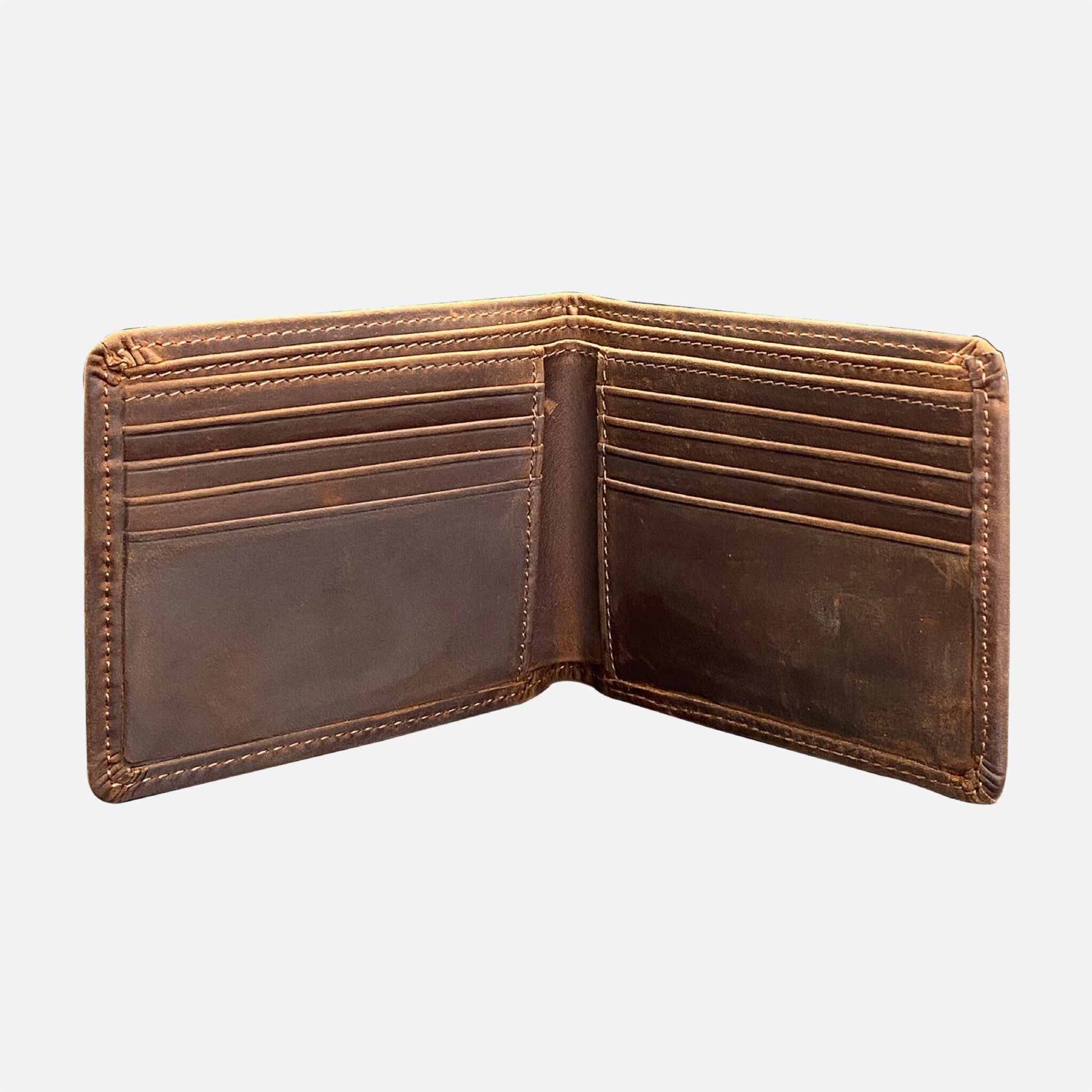 RED WING 96570 LEATHER BIFOLD WALLET BROWN The Leeden Store