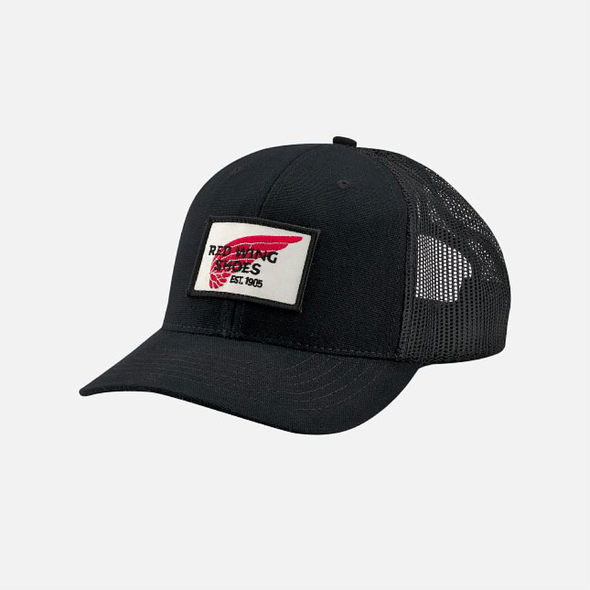 RED WING 97469 EMBROIDERED LOGO BLACK BALL CAP - The Leeden Store