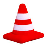 HERCULES TRAFFIC CONE PLUSH PILLOW TOY