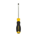 STANLEY STMT60826-8 CUSHION GRIP 2 SCREWDRIVER ,SLOTTED 6.5MM x 100MM