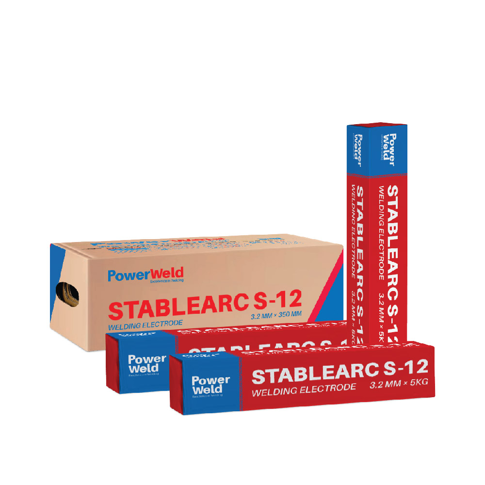 ELECTRODE (SMAW)_STABLEARC S-12 (E6013) POWER WELD 6013 STABLEARC S-12 ELECTRODE (5KG/PKT) - Image 1