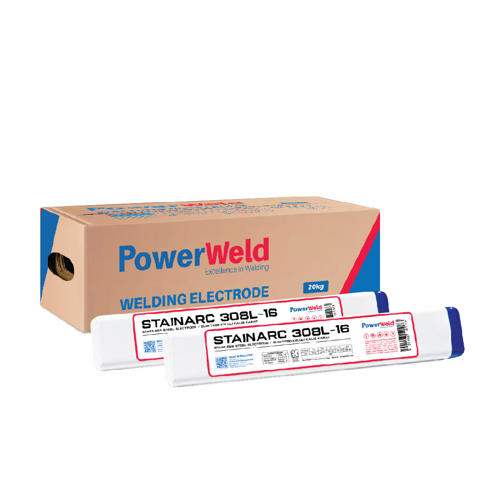 ELECTRODE (SMAW)_STAINARC 308L-16 POWERWELD STAINARC 308L-16 STAINLESS STEEL ELECTRODE (2.5KG/PKT) - Image 1