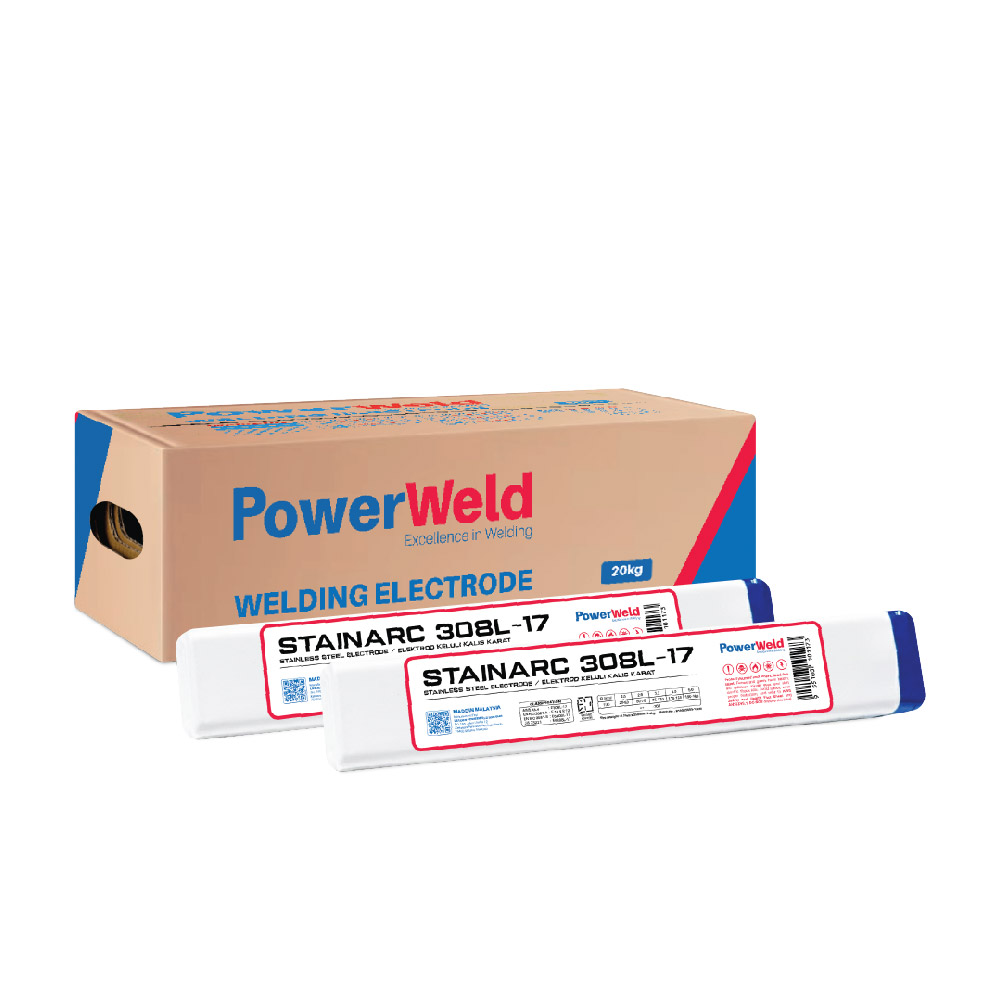 ELECTRODE (SMAW)_STAINARC 308L-17 POWERWELD STAINARC 308L-17 STAINLESS STEEL ELECTRODE (2.5kg/pkt) - Image 1