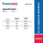 POWERWELD HT-18 (E7018) ELECTRODE - Image 2