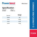 COREMAX 308LP STAINLESS STEEL FLUX CORED WIRE - Image 2