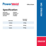 MASTCORD MC-316LSiM STAINLESS STEEL MIG WIRE (12.5KG/SPL) - Image 2