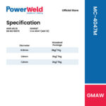 POWERWELD MC-4047R ALUMINIUM TIG ROD (5KG/PKT) - Image 2