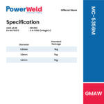MASTCORD MC-5356M ALUMINIUM MIG WIRE (7KGS/SPL) - Image 2