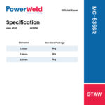 POWERWELD MC-5356R ALUMINIUM TIG ROD (5KG/PKT) - Image 2