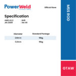 POWERWELD MSS ROD UNCOPPER COATED ROD (10KG/PKT) - Image 2