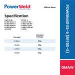 POWERMIG ES-6 (ER70S-6) MIG WIRE - Image 2