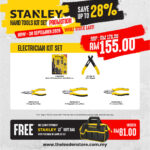 STANLEY HAND TOOLS KIT SET -ELECTRICIAN KIT SET