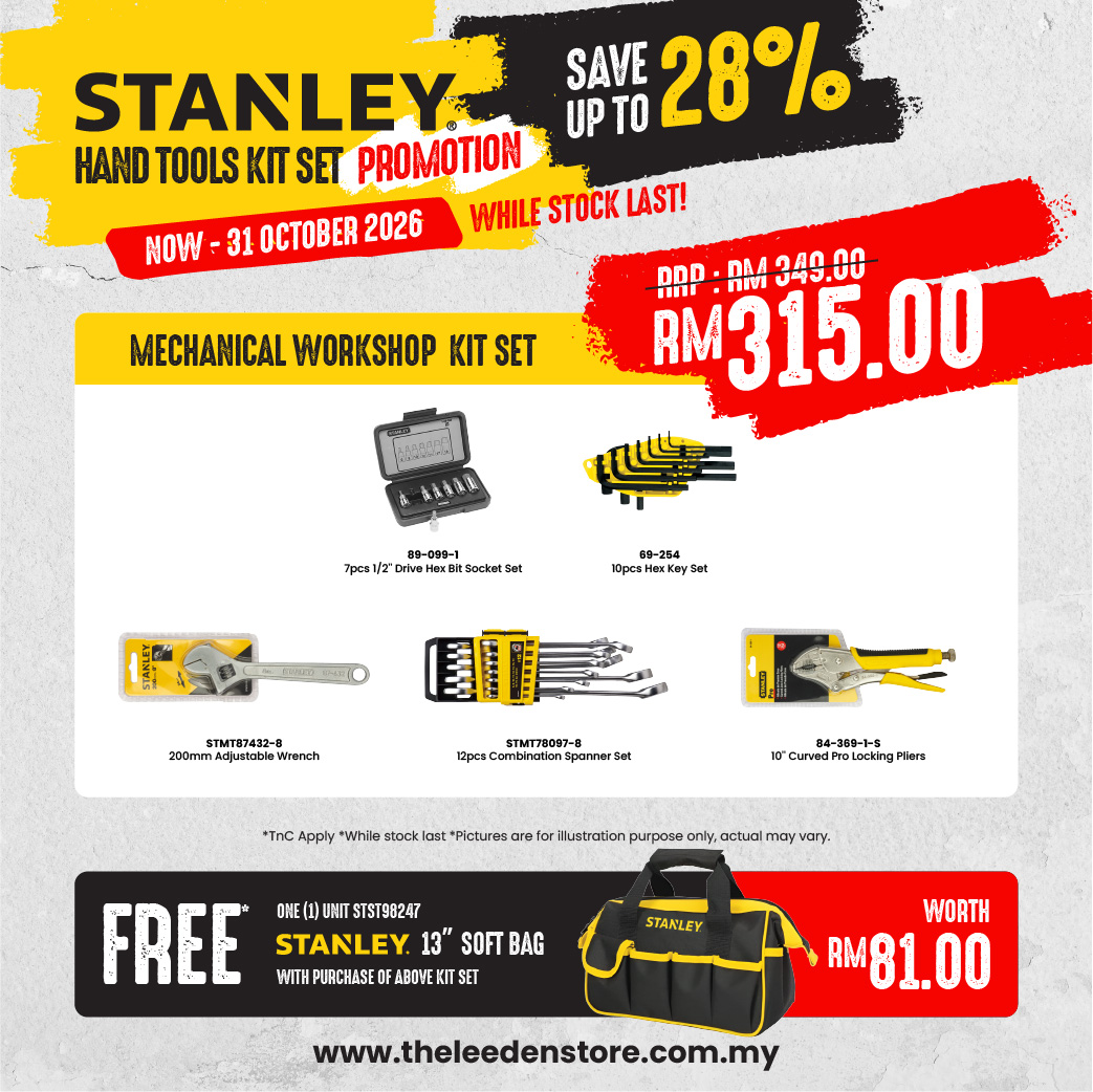 202608_STANLEY HT KIT SET PROMO-07 STANLEY HAND TOOLS KIT SET - MECHANICAL WORKSHOP KIT SET - Image 1