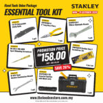 STANLEY ESSENTIAL TOOLS KIT SET